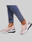 Women Rhinestone Embellished Wedge Sneakers nicholesgifts