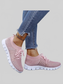 Breathable Mesh Lace Up Sneakers nicholesgifts