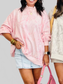 Tie-Dye Oversized Mock Neck Sweatshirt nicholesgifts