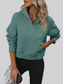 NicholesGifts Women Mandy Zip-Up Raglan Sleeve Hoodie with Pocket NicholesGifts