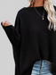 Waffle Knit Boat Neck T-Shirt nicholesgifts