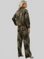 Pocketed Leopard Long Sleeve Denim Jacket nicholesgifts