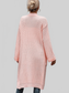 Dropped Shoulder Long Sleeve Cardigan with Pocket nicholesgifts