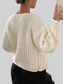 Button-Front Knit Cardigan with Pockets nicholesgifts