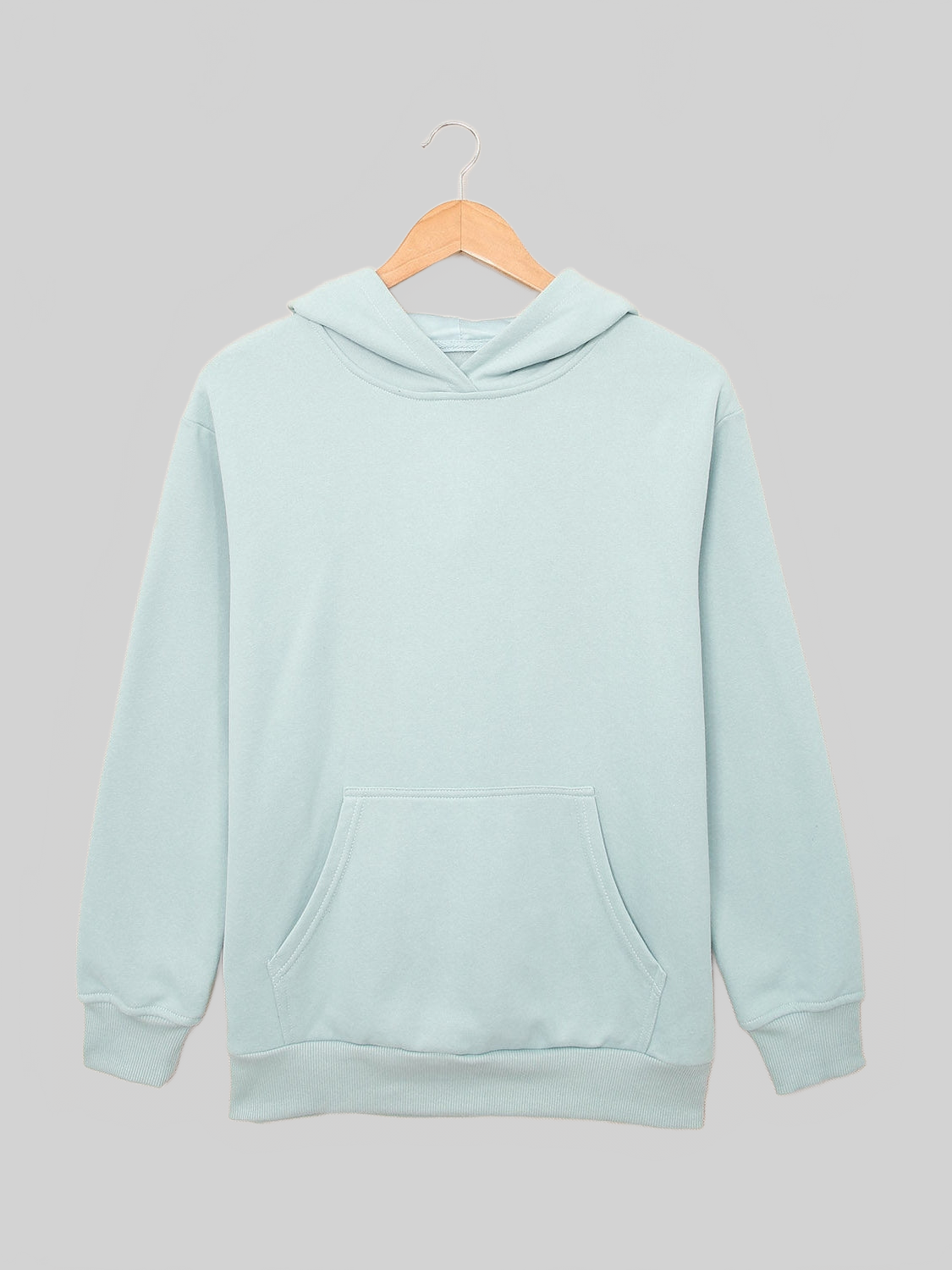 NicholesGifts Women Dropped Shoulder Kangaroo Pocket Hoodie NicholesGifts