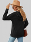 Drawstring Half Button Long Sleeve Hoodie nicholesgifts