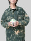 Men's Plus Size Tie-Dye Button-Up Shirt nicholesgifts