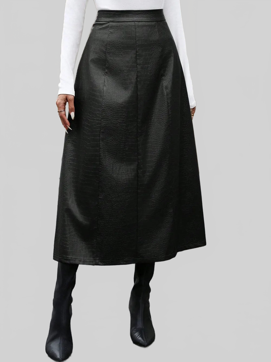High Waist Midi Skirt nicholesgifts