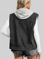 Pocketed Button Up Sleeveless Denim Jacket nicholesgifts