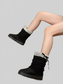 Round Toe Platform Boots NicholesGifts