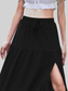 Full Size Slit Maxi Skirt Plus Size nicholesgifts