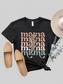 MAMA Round Neck Short Sleeve T-Shirt nicholesgifts