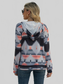 Geometric Zip Up Long Sleeve Hooded Jacket nicholesgifts