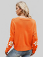 Floral Ribbed Trim Drop Shoulder Cardigan nicholesgifts