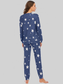 Star Top and Pants Lounge Set nicholesgifts