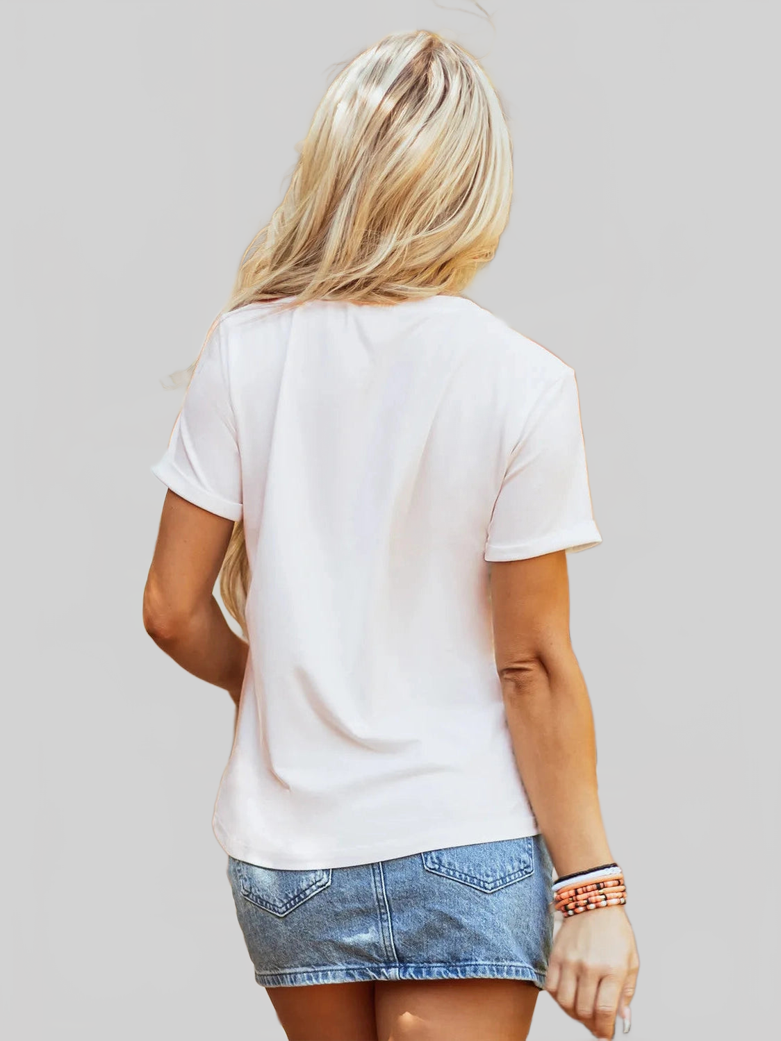 Pumpkin Round Neck Short Sleeve T-Shirt nicholesgifts