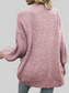 Drop Shoulder Balloon Sleeve Cardigan nicholesgifts