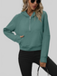 NicholesGifts Women Mandy Zip-Up Raglan Sleeve Hoodie with Pocket NicholesGifts