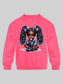 African American Toddler Girls Cute Bows Long Sleeve Crewneck Sweatshirt nicholesgifts