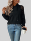 Perfee Lace Detail Drawstring Long Sleeve Hoodie nicholesgifts
