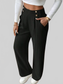Women Full Size High-Waisted Wide-Leg Pants Plus Size nicholesgifts