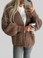 Open Front Dropped Shoulder Cardigan nicholesgifts
