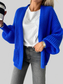 Open Front Dropped Shoulder Cardigan nicholesgifts