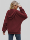 Drawstring Zip Up Dropped Shoulder Hoodie nicholesgifts