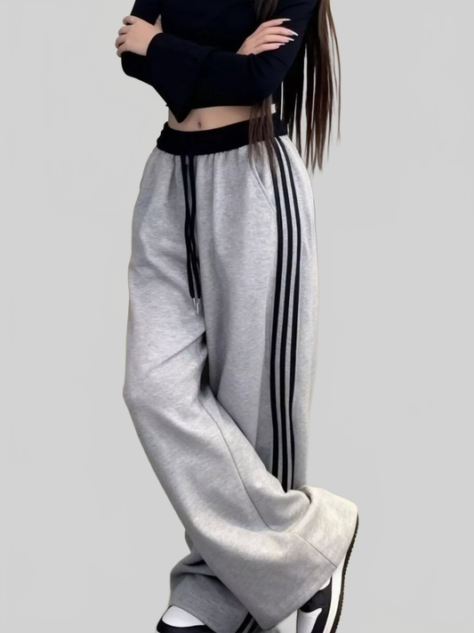 Casual Loose Fit Striped Pants NicholesGifts