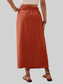 Slit Midi Skirt nicholesgifts