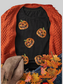 Sequin Pumpkin Round Neck Short Sleeve T-Shirt nicholesgifts