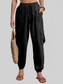 Drawstring Joggers with Cargo Pockets nicholesgifts