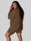 NicholesGifts Women Basic Bae Full Size Soft Rayon Three-Quarter Sleeve Top and Shorts Set nicholesgifts