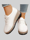 Women Rhinestone Round Toe Wedge Sneakers nicholesgifts