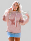 Drawstring Star Long Sleeve Hoodie nicholesgifts