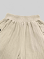Women Smocked Textured Casual Pants nicholesgifts