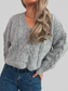 Cable Knit Button-Up Cardigan nicholesgifts
