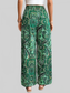 Women Printed Wide Leg Pants NicholesGifts