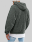 Men's Full Size Drawstring Sherpa Fleece Long Sleeve Hoodie Plus Size nicholesgifts