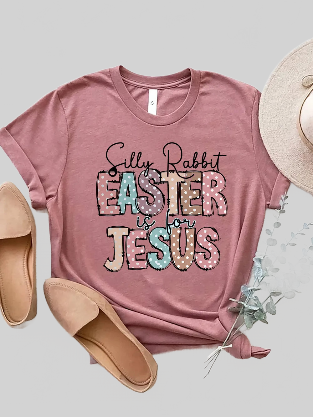 Letter Graphic Round Neck Short Sleeve T-Shirt nicholesgifts