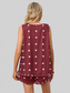 Heart Scoop Neck Tank and Shorts Lounge Set nicholesgifts