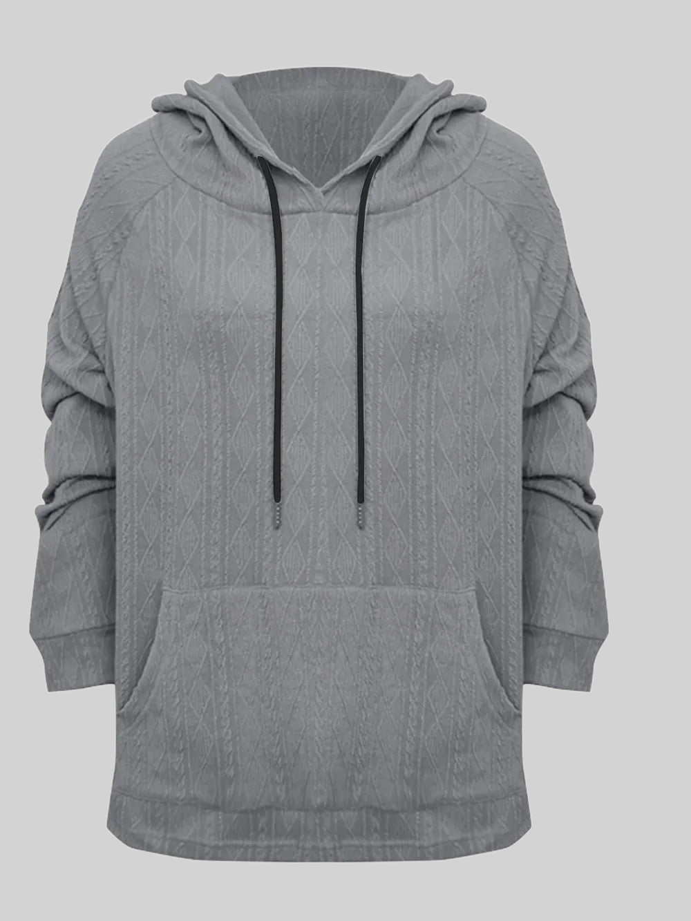 Full Size Drawstring Long Sleeve Hoodie NicholesGifts