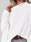 Waffle Knit Boat Neck T-Shirt nicholesgifts
