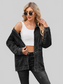 Button Up Long Sleeve Denim Jacket nicholesgifts