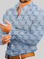 Men's Full Size Button Up Long Sleeve Shirt Plus Size nicholesgifts