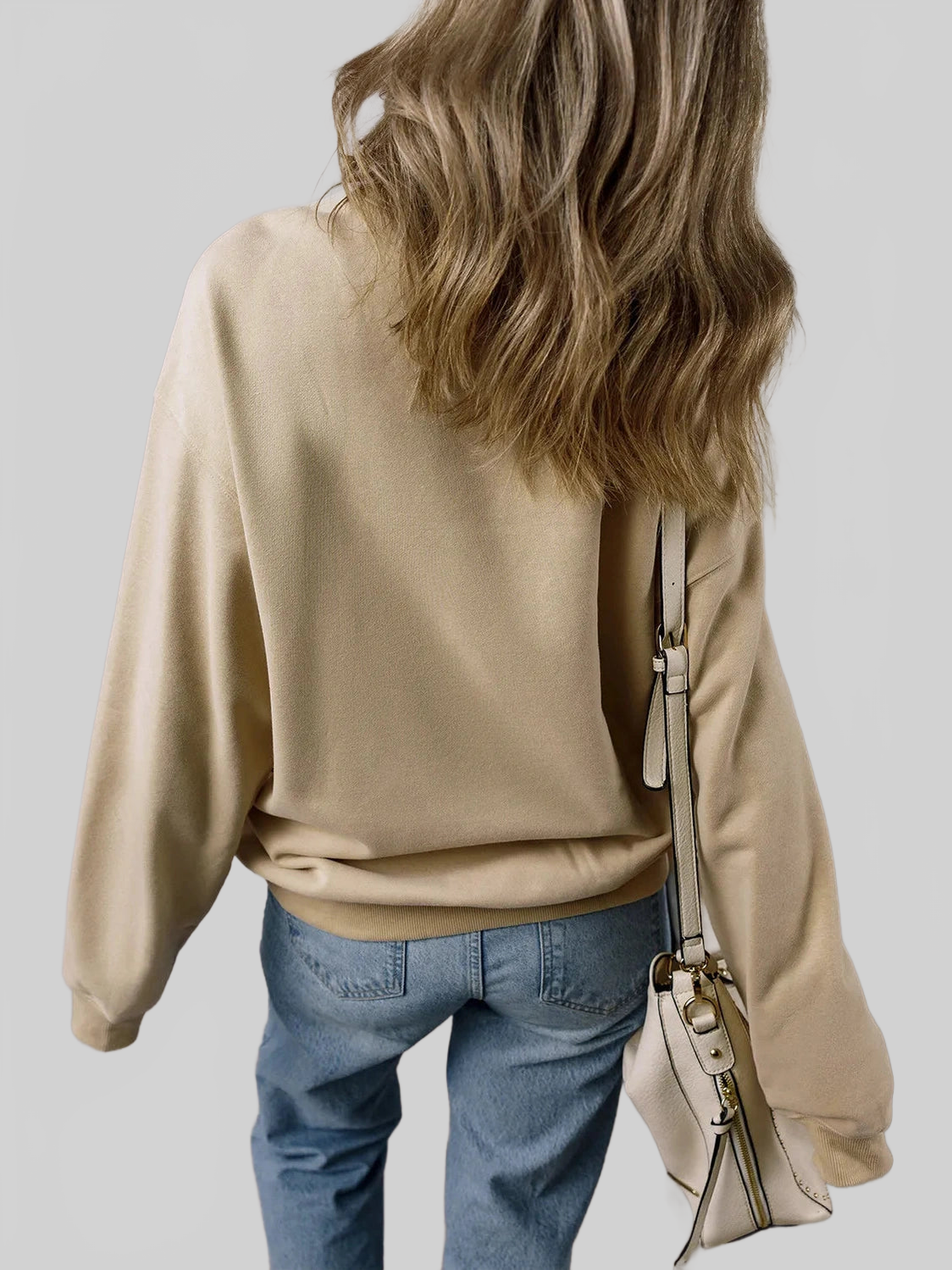 Women Merry Christmas Round Neck Long Sleeve Christmas Sweatshirt nicholesgifts