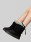 Round Toe Platform Boots NicholesGifts