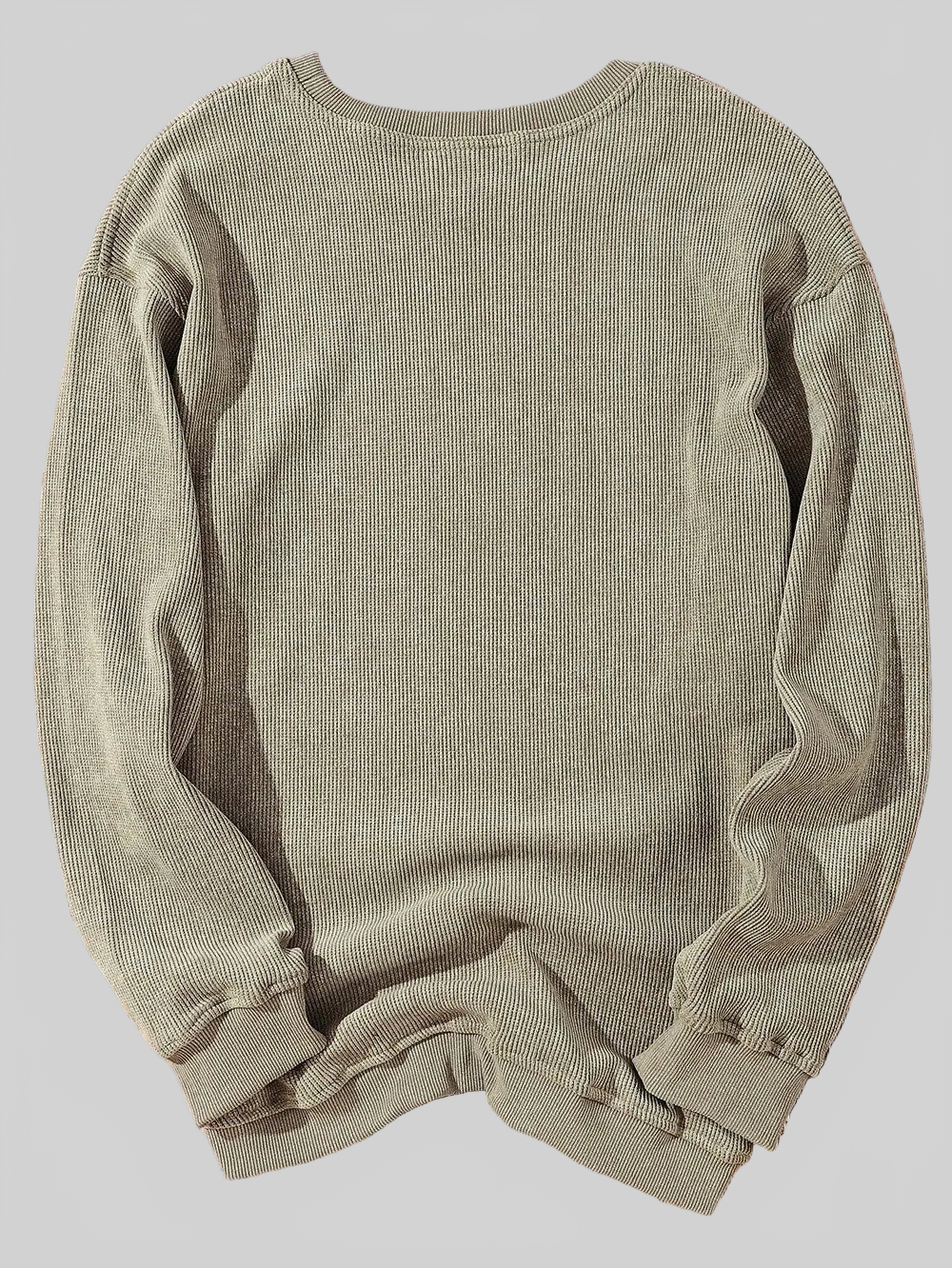 Women Lucky Clover Sequin Round Neck Sweatshirt nicholesgifts