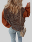 Leopard Print Long Sleeve Sweatshirt nicholesgifts