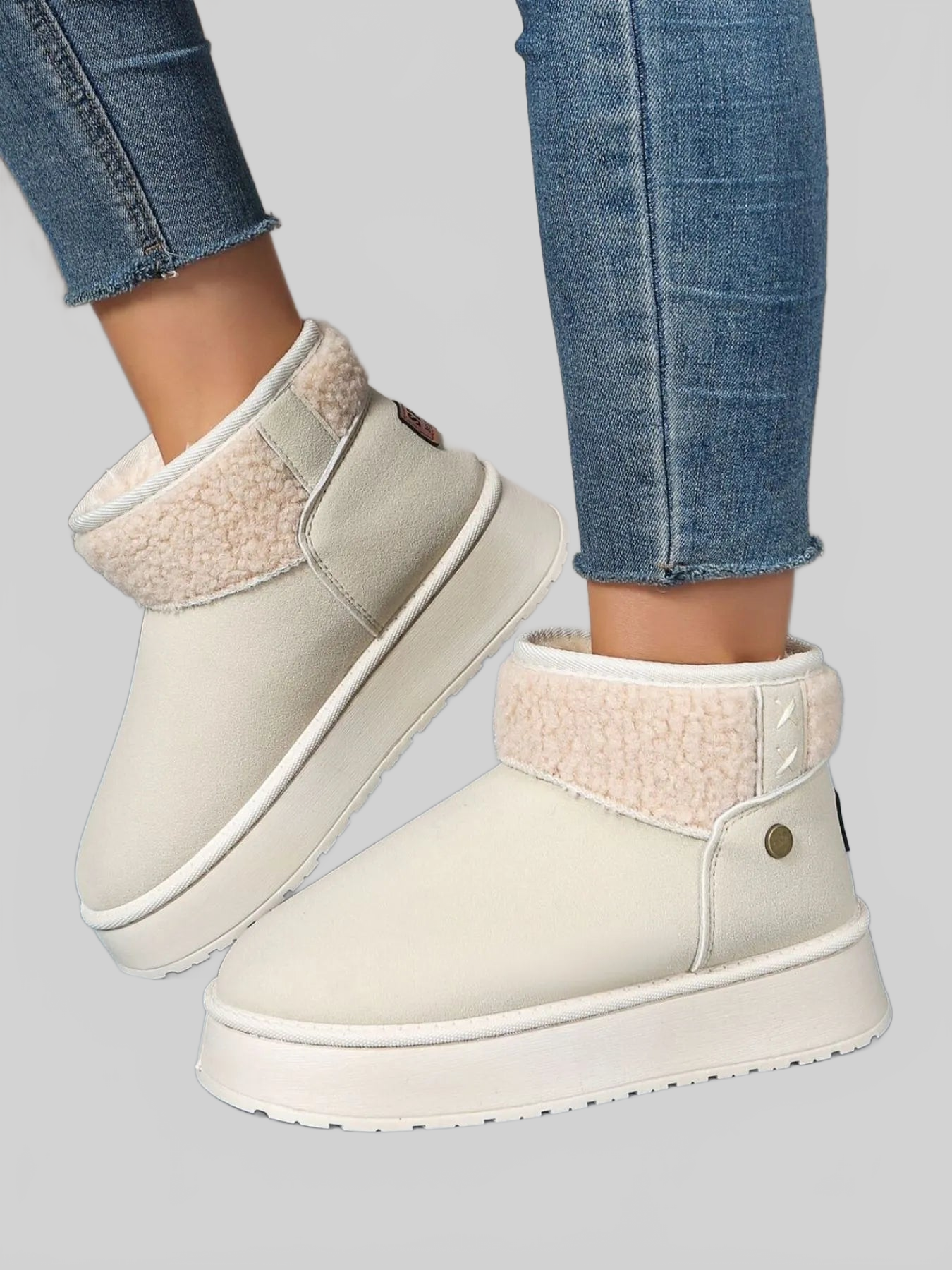 Platform Sherpa Lined Winter Boots NicholesGifts